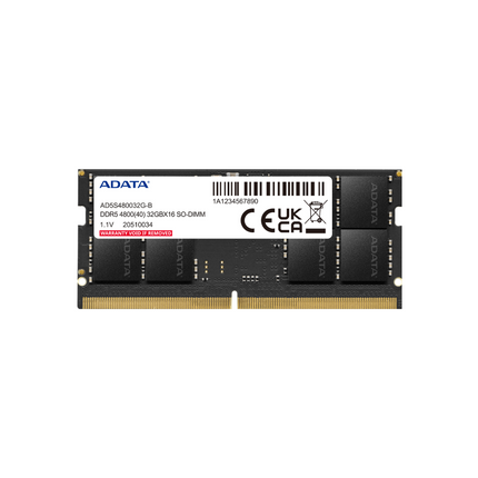Memoria RAM ADATA AD5U480032G-S | 32GB | DDR5 | 4800MHz | 5V | PC Desktop