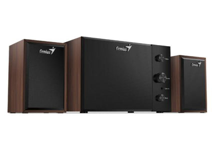 Parlante Genius SW-350 2.1 | Sistema de Sonido | Subwoofer 5.25” | 15W RMS | Conexión 3.5mm