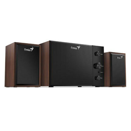 Parlante Genius SW-350 2.1 | Sistema de Sonido | Subwoofer 5.25” | 15W RMS | Conexión 3.5mm