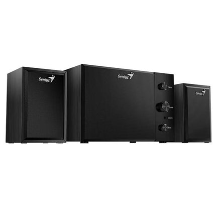 Parlante Genius SW350 2.1 | Sonido Estéreo | Subwoofer | 10W RMS | Control de Volumen