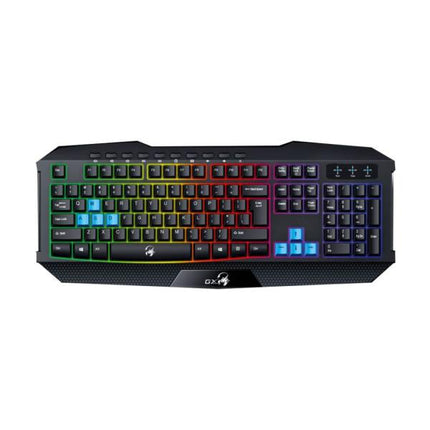 Teclado Gaming Genius Scorpion K215 | RGB 7 Colores | Membrana | USB | Español