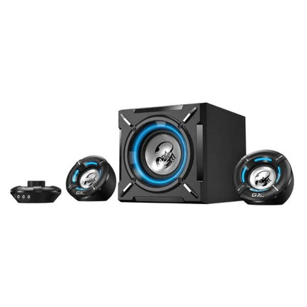 Parlante Genius SW-G2.1 1000 | Sistema de Sonido | Subwoofer | 26W RMS | Cableado 3.5mm | RCA