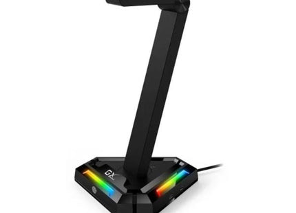 Soporte para Headset Genius GX-UH100 | Soporte Vertical | Iluminación RGB | Estructura Antideslizante | USB