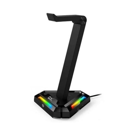 Soporte para Headset Genius GX-UH100 | Soporte Vertical | Iluminación RGB | Estructura Antideslizante | USB