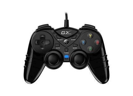 Gamepad Genius MaxFire GX-17UV | Alámbrico | USB | 12 Botones | Compatible con PC | Color Negro