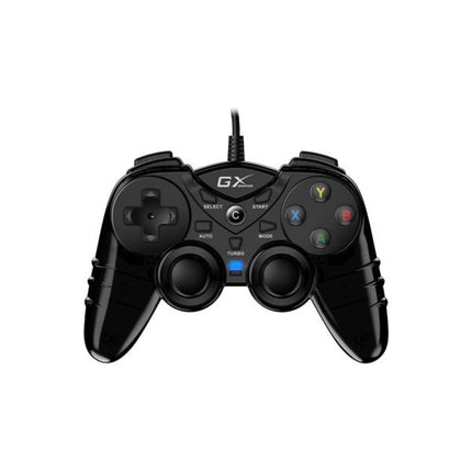 Gamepad Genius MaxFire GX-17UV | Alámbrico | USB | 12 Botones | Compatible con PC | Color Negro
