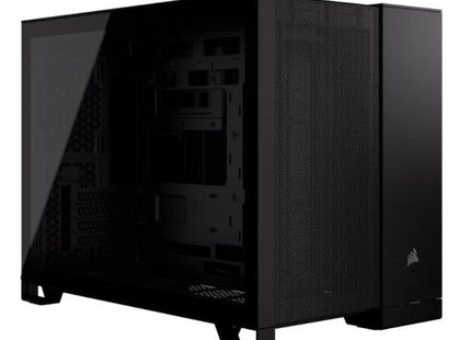 Vista completa del Case Gaming Corsair 2500D en ambiente de setup gamer
