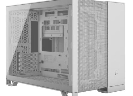 Case Gaming Corsair 2500D Airflow | Media Torre | Doble Cámara | Vidrio Templado | White
