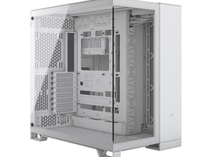 Case Gaming Corsair 6500X | Media Torre | Doble Cámara | Vidrio Templado | White