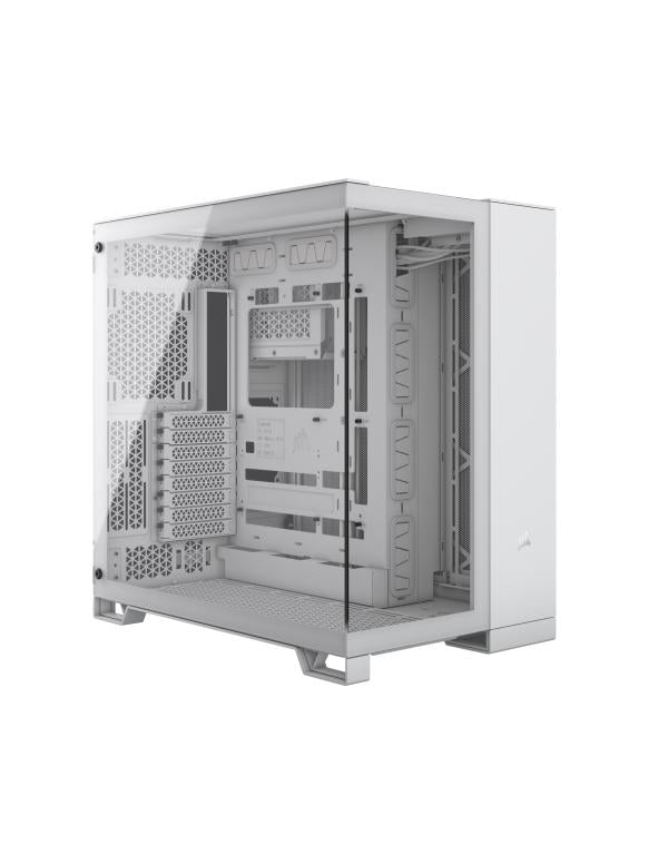Case Gaming Corsair 6500X | Media Torre | Doble Cámara | Vidrio Templado | White