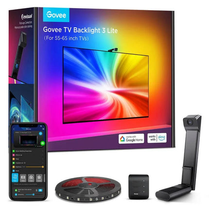 Tira de Iluminación LED Govee TV Backlight 3 Lite H6097 | 40-50″ | RGBICW | Wi-Fi + Bluetooth