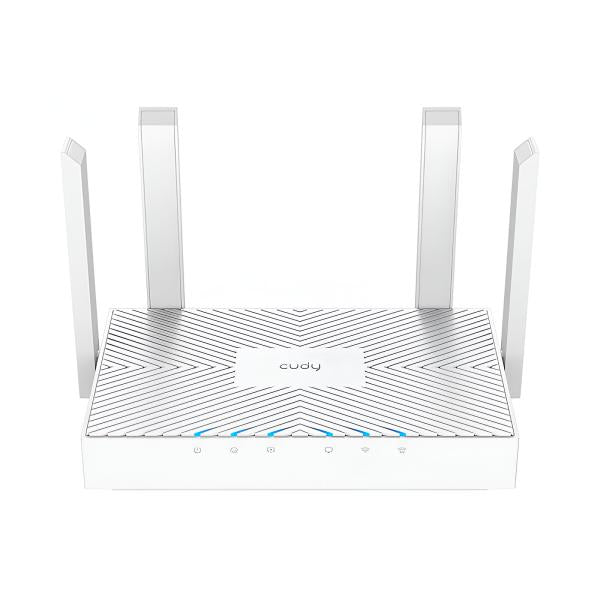 Router Cudy WR1300E | AC1200 | Dual Band | 2.4GHz 300Mbps | 5GHz 867Mbps | 4 Antenas 5dBi | Gigabit | Wi-Fi 5 | Mesh
