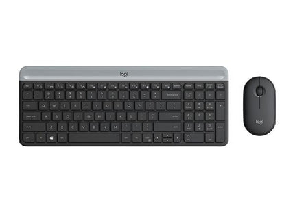 Teclado y Mouse Logitech MK470 | Inalámbrico | Diseño Ultra Delgado | Inglés