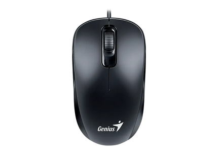 Conexión USB-C del mouse Genius DX-110 detalle del cable