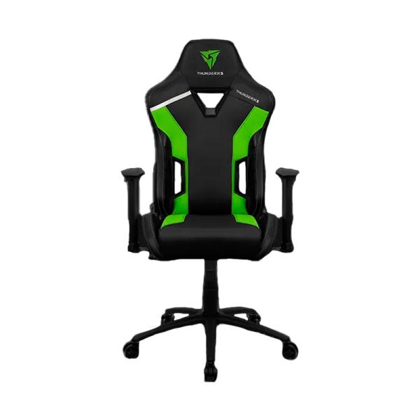 Silla Gamer ThunderX3 TC3 | Neon Green | Soporte Ergonómico | Cuero PU | TEGC-2041101.G1