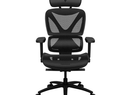 Silla gamer ThunderX3 XTC mesh negra vista frontal completa