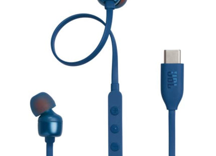 AUDIFONO JBL TUNE 310C ALAMBRICO TIPO C JBLT310CBLUAM
