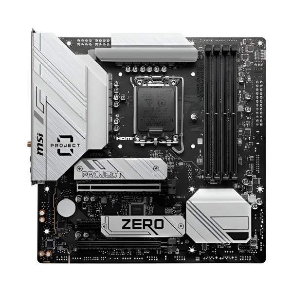 MSI Tarjeta Madre B760M Project Zero DDR5 LGA1700, 911-7E14-004