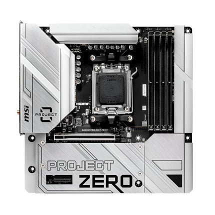 TARJETA MADRE MSI B650M PROJECT ZERO AM5 911-7E09-003