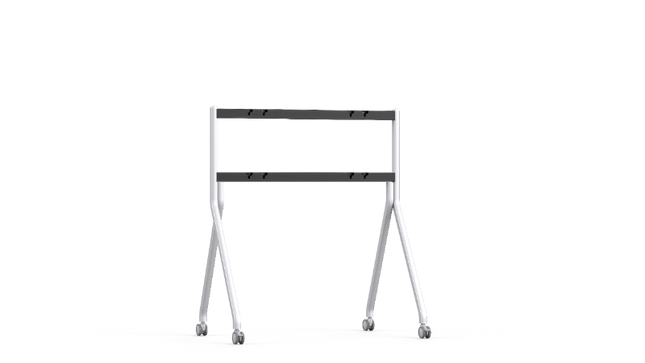 HUAWEI IdeaHub White Rolling Stand II detalle de ruedas