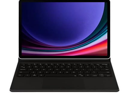 Samsung Tab S9+ vista lateral mostrando grosor y puertos de conectividad