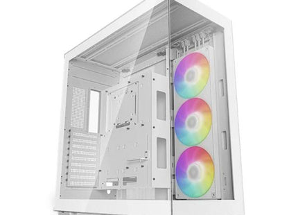 Case Gaming DeepCool CH780 | ATX Max Premium | Vidrio Templado Frontal y Lateral | Blanco