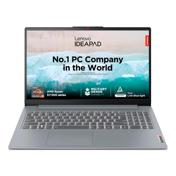 LAPTOP LENOVO IDEAPAD SLIM 3 15AMN8 15.6" RYZEN 5 7520U 8GB 512GB SSD TOUCH WIN 11 INGLES LEN-82XQ00RSUS-A