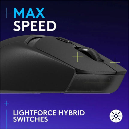 Mouse Gaming Inalámbrico Logitech G309 LIGHTSPEED | Sensor HERO 25K | Switches Híbridos LIGHTFORCE