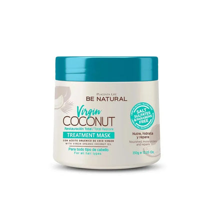 Tratamiento Restaurador Capilar 350 ml | Placenta Life | Nutre, reconstruye y controla el frizz con queratina y aceites naturales