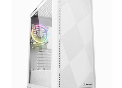 CASE GAMING RGB SHARKOON VS8 MID TOWER VENTILADORES 3 DE 120MM CON VIDRIO LATERAL 4044951039098