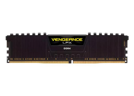 MEMORIA RAM PC 16GB CORSAIR CMK16GX4M1E3200C16 DDR4 3200 MHZ CL16 1.35 V LPX, DISIPADOR ALUMINIO, XMP 2.0 DIMM 288 PINES