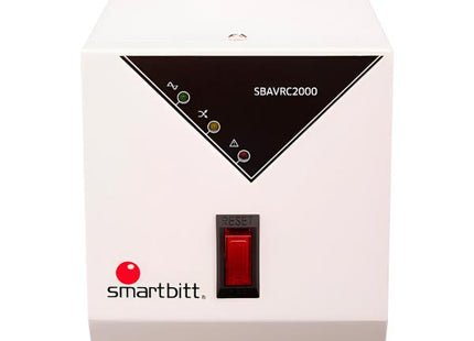 Regulador de Voltaje Smartbitt SBAVRC2000 | 2000VA | 8 Salidas | Protección Total