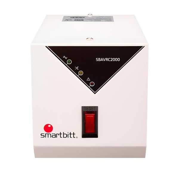 Regulador de Voltaje Smartbitt SBAVRC2000 | 2000VA | 8 Salidas | Protección Total
