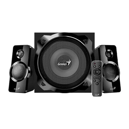 Parlantes Genius RS2 SW-2.1 1850BT | Sistema de Sonido | Subwoofer | 50W RMS | Bluetooth 5.3 | RCA | Óptica