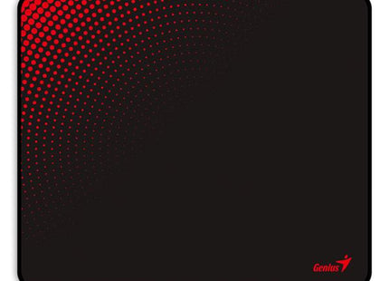Mouse pad Genius G-Pad 230S en ángulo mostrando grosor y diseño compacto