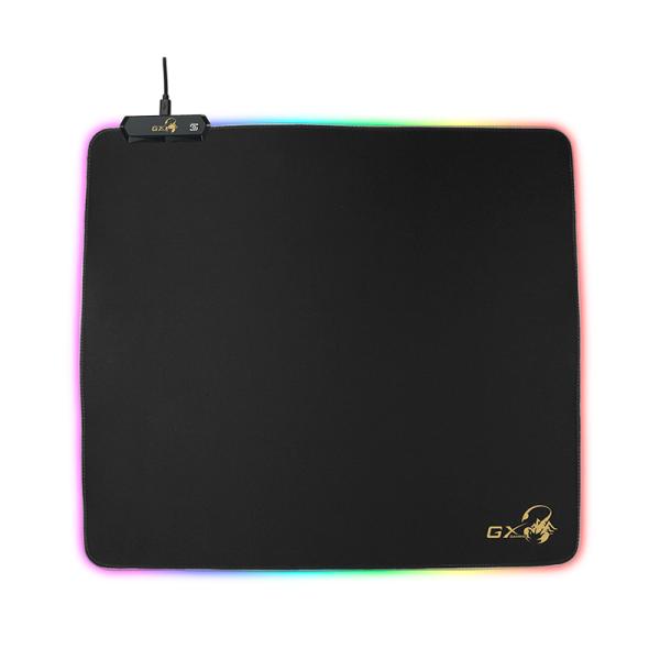 Mouse Pad Gamer Genius GX-PAD 500S RGB | 450x400mm | USB | 10 Modos de Iluminación