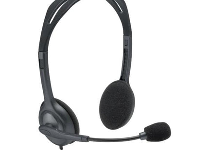 Packaging y accesorios incluidos con headset Logitech H111 stereo