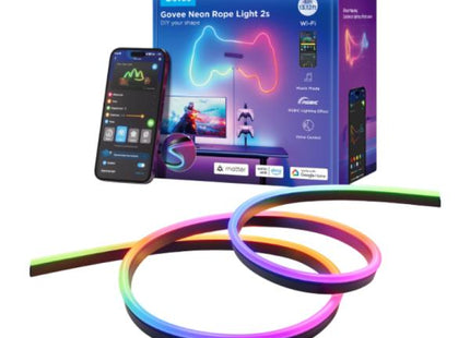 Luces Govee H61D4 Neon Rope Light 2S, 4 Metros