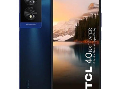 TCL 40 NEXT PAPER color Midnight Blue con T-Pen y estuche incluidos vista frontal