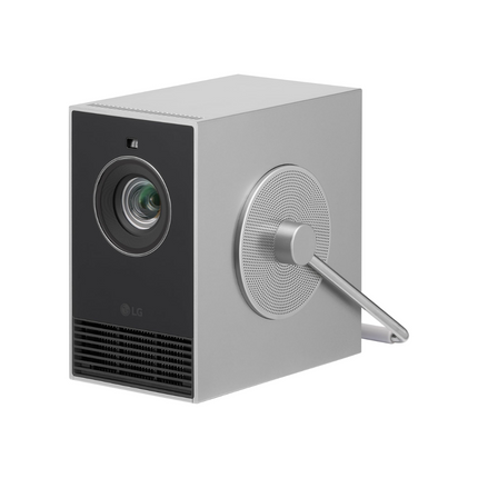 PROYECTOR LG CINE BEAM Q 4K UHD LASER INTELIGENTE PORTABLE GRIS HU710PB