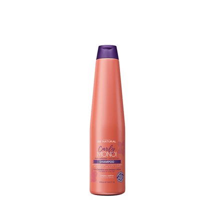 Shampoo Curly Monoi Placent Life | 350ml | Definición e hidratación para rizos y ondas naturales