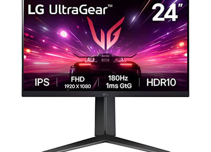 Monitor Gaming LG UltraGear 24GS65F-B | 24” | IPS FHD | 180Hz | 1ms | HDR10 | G-SYNC Compatible