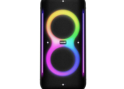 Parlante RGB Moonki Bossa Max Bluetooth | 2.0 Estéreo | 60W RMS | Luces LED | Batería Recargable