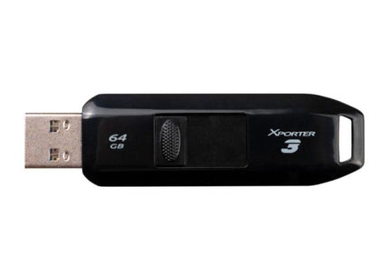 Memoria USB Patriot Xporter 3 | 64GB | USB 3.2 | Type-A | PSF64GX3B3U | Negro