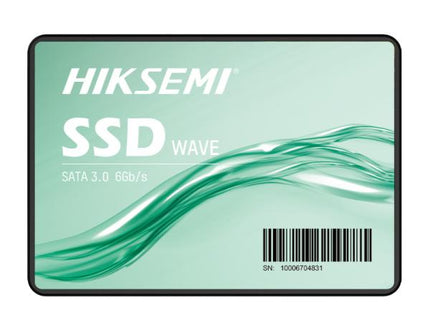 Unidad de Estado Sólido HIKSEMI WAVE(S) 512GB | 2.5” SATA III | Lectura 530 MB/s | Escritura 450 MB/s | 3D NAND ￼
