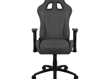 Silla gamer ThunderX3 TGC12 Loft negra vista frontal con respaldo ergonómico