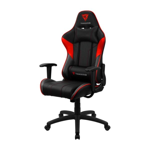 Silla Gamer ThunderX3 EC3 Black‑Red TEGC-2027101.R7 | Base de Acero | Reclinable 180° | AIR Tech