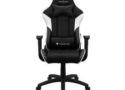 Silla Gamer ThunderX3 EC3 Black‑White TEGC-2027101.25 | Base de Acero | Reclinable | Soporte Lumbar