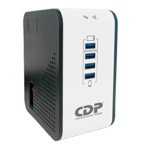 REGULADOR DE VOLTAJE CDP AVR 1000VA/500W 8 SALIDAS R2CU-AVR1008