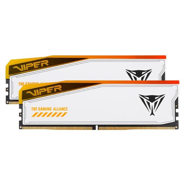 MEMORIA PC 32GB (2 x 16) KIT DDR5 6600MHZ PATRIOT VIPER ELITE 5 TUF RGB CL34 BLACK PVER532G66C34KT